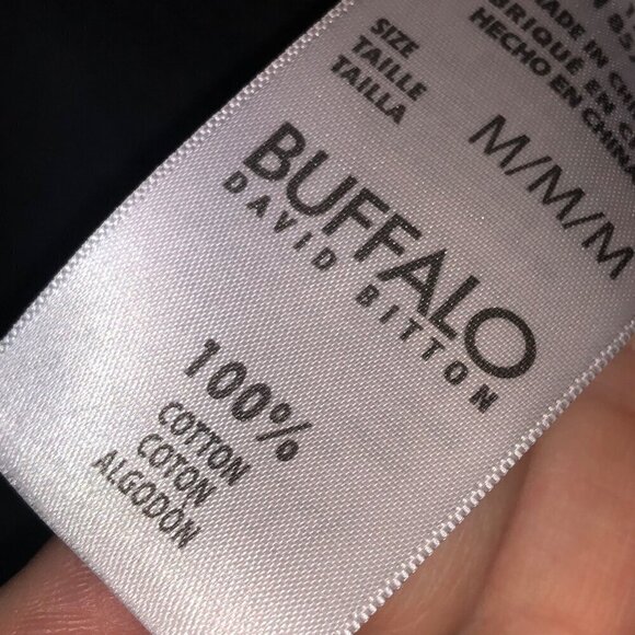 Buffalo David Bitton Grey Cotton Light Jacket M - Picture 15 of 16